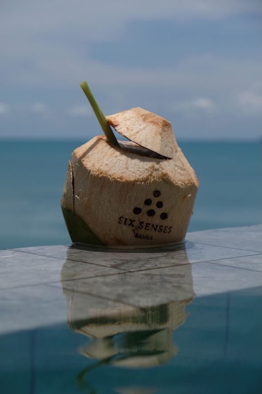Hotel Thailand Ko Samui Six Senses Spa Kokosnuss