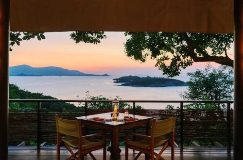 Hotel Thailand Koh Samui Six Senses Spa Dinner